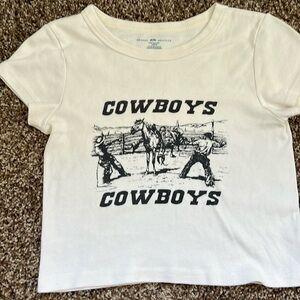 Brandy Melville cowboys top